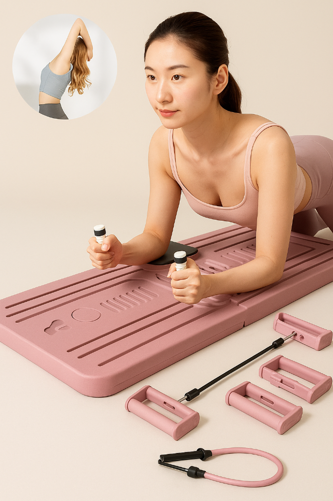 FitNomix™ Foldable Pilates Reformer Set- Get it at 50% OFF today!